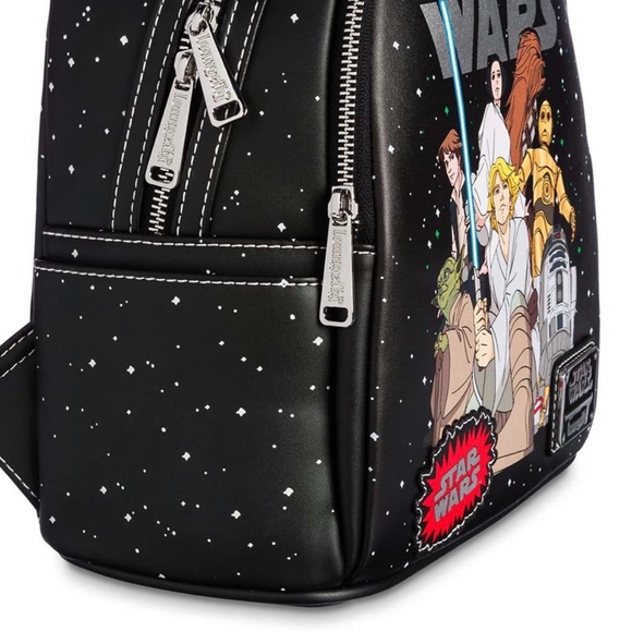 Loungefly Disney Parks Star Wars Celebrate the Saga Glow-in-Dark Mini Backpack - Picture 5 of 8